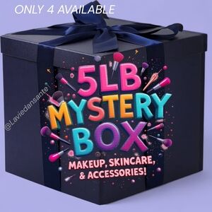 5LB Mystery Box Full of Makeup, Skincare & Accessories At least $600+Retail FIRM